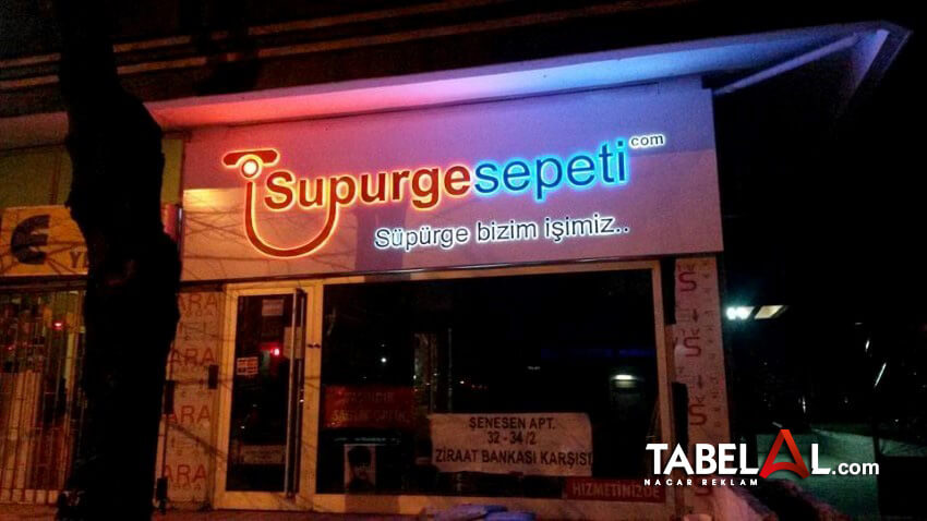 İçten aydınlatmalı tabela 4